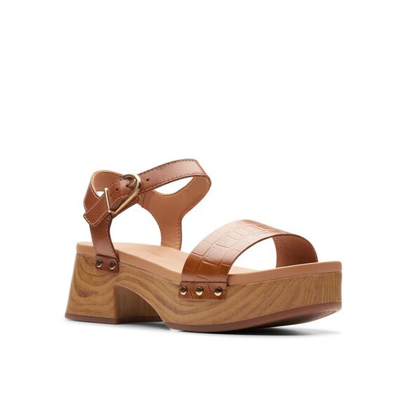 Clarks Womens Sivanne Bay Brown Shoes (NWT) - Picture 6 of 6